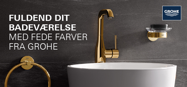 Flotte farver og mange muligheder med GROHE