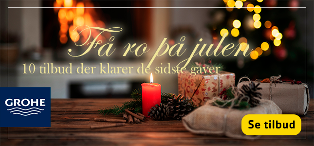 Tilbud på Grohe til jul