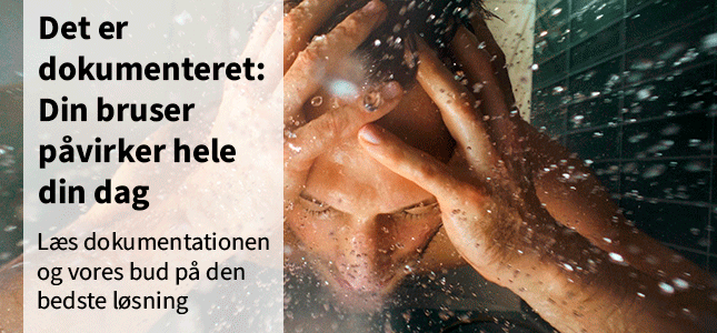 Ny artikel på bloggen: Sådan påvirker brusebadet din dag