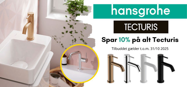 Spar 10% på alt hansgrohe Tecturis