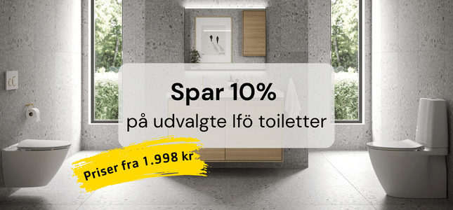 Spar 10% p&aring; udvalgte If&ouml; toiletter