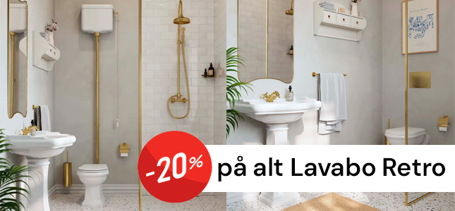 Spar 20% på Lavabo Retro